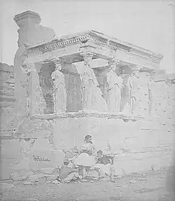 Erechtheum Acropolis, 1853