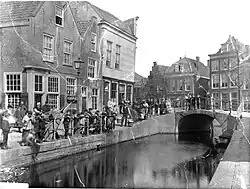 Leiden, Zijdgracht, nu Korevaarstraat