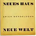 Mendelsonova kniha teoretických úvah ze stejného roku jako návrh domu Bachner