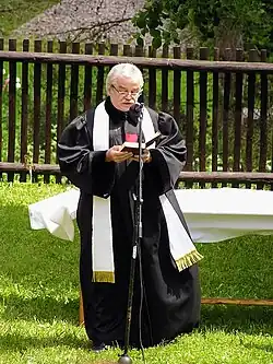 Na oslavách 550 let Jednoty bratrské