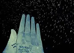 Sprejery poškozené dílo