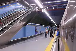 Nástupiště stanice