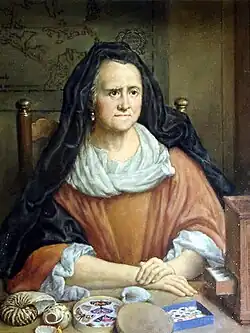 Portrét Esther Barbary von Sandrart, 18. století, Georg Desmarées