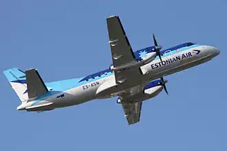 Saab S-340A společnosti Estonian Air