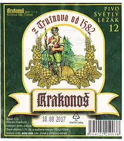 Etiketa dvanáctky Krakonoš