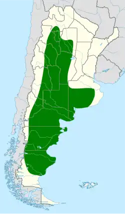 Areál rozšíření