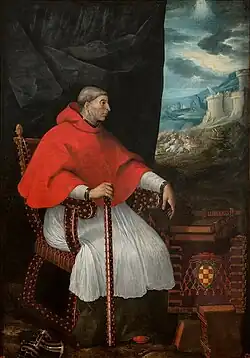 Portrét od Eugenio Cajés, 1604