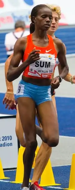 Eunice Jepkoech na ISTAF Berlin v roce 2010