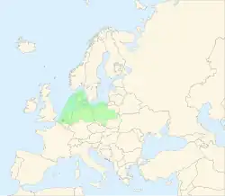 Rozsah Středoevropské nížiny