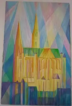 „Chartres“, olej na plátně (2010–2012)