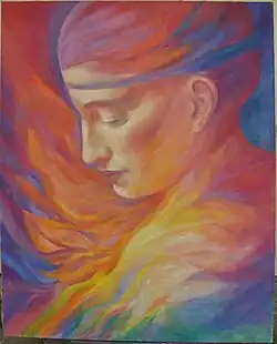 „Hlava Michaelská“, olej na plátně (2010–2012)