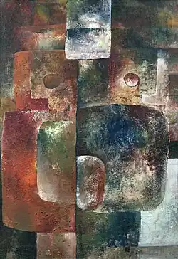 Žena, 1963, olej, 83x57 cm