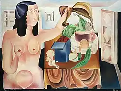 Najděte pána, který neodešel, 1970, olej 75x100 cm