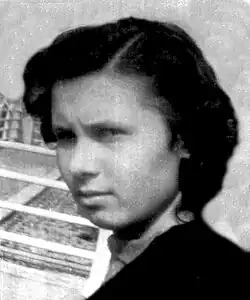 Jeho starší dcera Eva (* 1931)