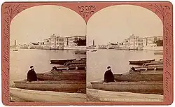 Palác Ras el tin, stereofotografie