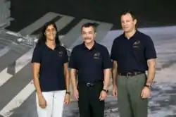 Sunita Williamsová, Michail Ťurin a Michael López-Alegría