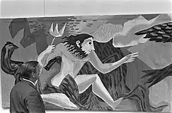 Výstava obrazů holandské malířky Gisèle van Waterschoot van der Gracht, 1959