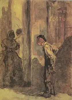 L'Entrée au bal rozm: 29,5×21 cm technika: olej na plátně umístění: Namur, Vallonia, Belgie