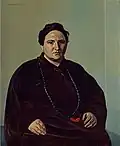 Gertrude Steinová na portrétu Félixe Vallottona z roku 1907