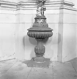 Křtitelnice – původní stav