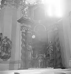 Oltář sv. Filipa Benizi – původní stav