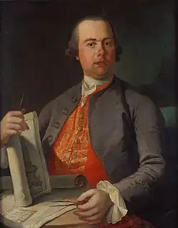 Portrét Františka A. Grimma (18. století)