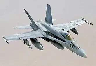 F/A-18 amerického námořnictva