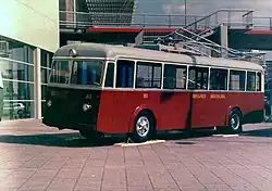 Historický bratislavský trolejbus FBW-Oerlikon