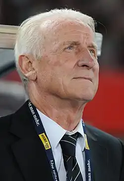 Trapattoni jako trenér Irské fotbalové reprezentace v roce 2013