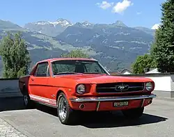 Ford Mustang, běžná SPZ