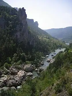 pohled z vyhlídkové plošiny