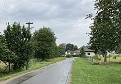 pohled od Ústí na čp. 11, 12, 13 (2024)