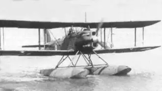 Fairey Seafox při pojíždění