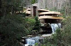 Klasická organická architektura: Fallingwater