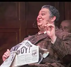 Ambrogio Maestri jako sir John Falstaff v Metropolitní opeře (2013)