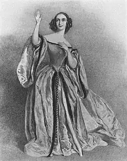 Fanny Tacchinardi Persiani zpívala Lucii di Lammermoor jak při premiéře v Neapoli, tak při londýnské premiéře.