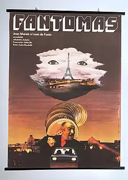Fantomas - plakát, Jan Sarkandr Tománek