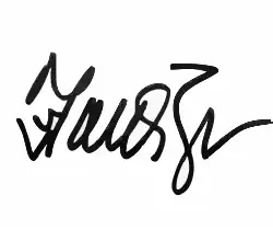 Fareed Zakaria – podpis