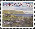 FO 528 z 2005: Bórðoyarvík, 1927 50x66 cm, od Jógvana Waagsteina.