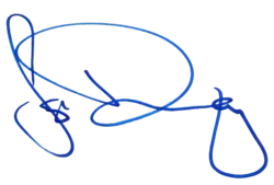 Faye Dunawayová – podpis