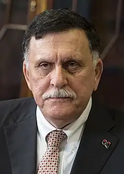Fayez al-Sarraj v roce 2017