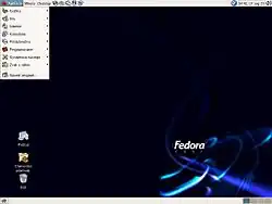 Černé téma pracovní plochy