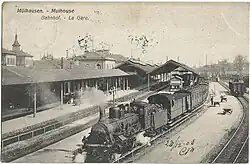 Mulhausen nádraží, 1908
