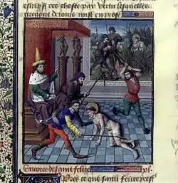 Mučení sv. Felixe.