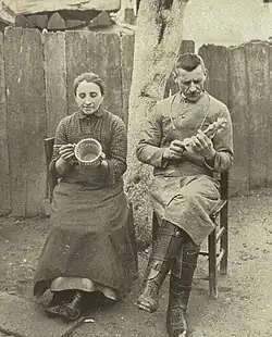 Ferdiš Kostka se sestrou