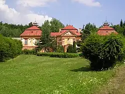 Pohled z čelní strany Ferdinandska