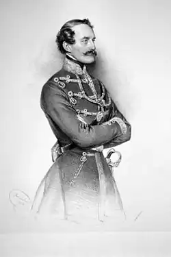 Portrét z roku 1848 (litografie, Josef Kriehuber)