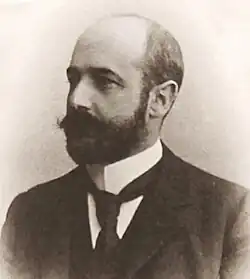 Portrét Ferdinanda Mauriga ze sbírek Státního okresního archivu v Karlových Varech