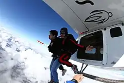 Tandemový seskok z letadla