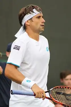 David Ferrer ve Wimbledonu 2014